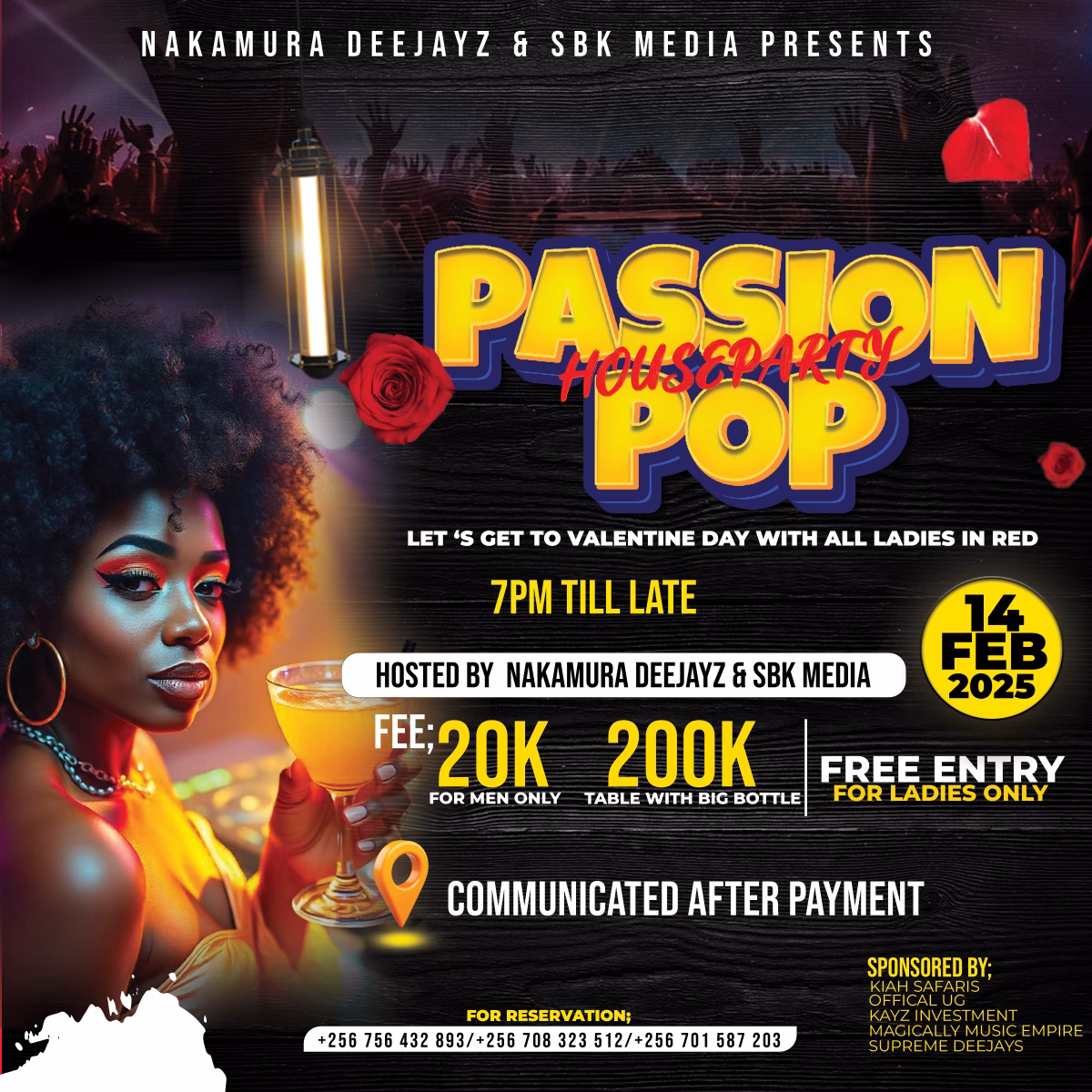 PASSION POP HOUSEPARTY