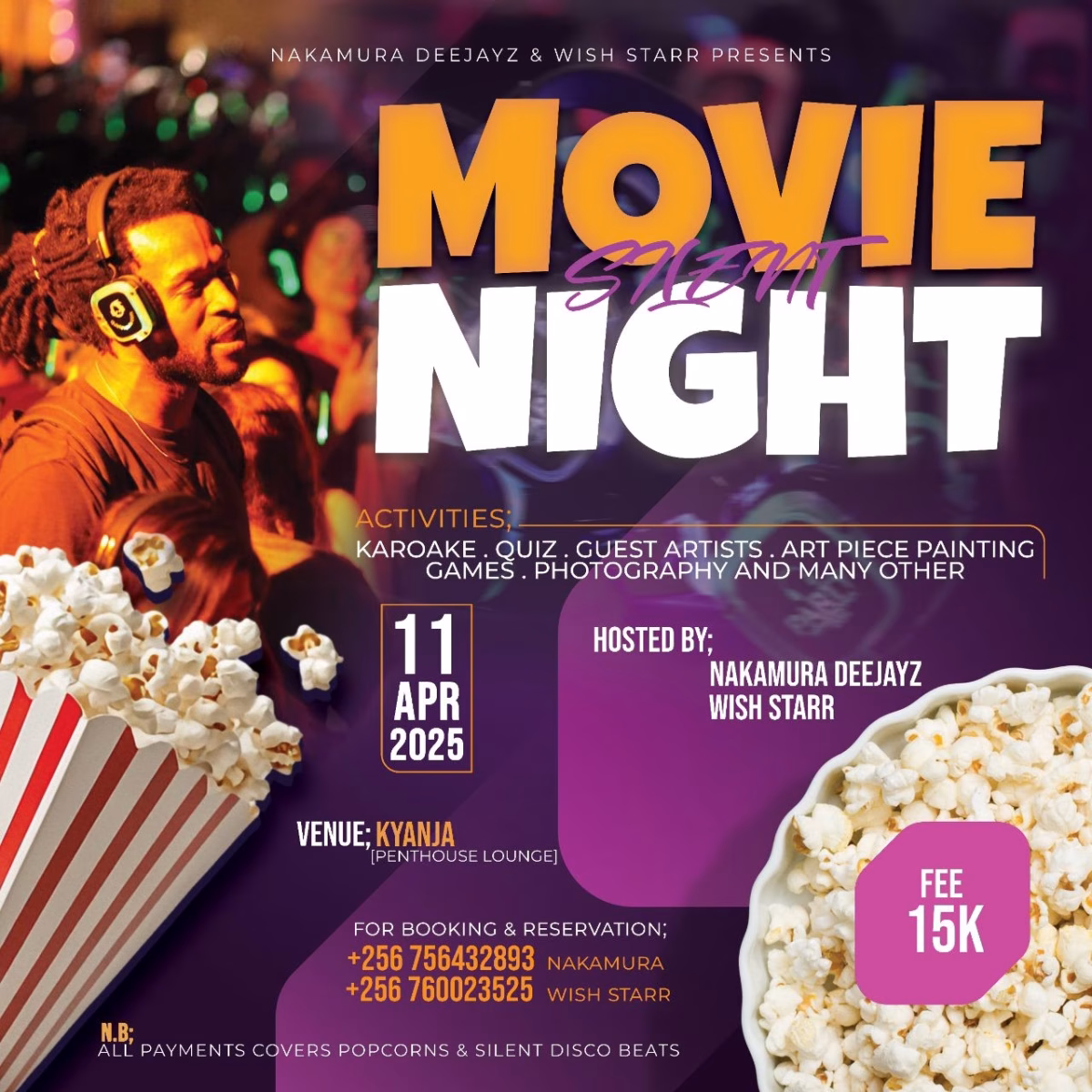 SILENT MOVIE NIGHT