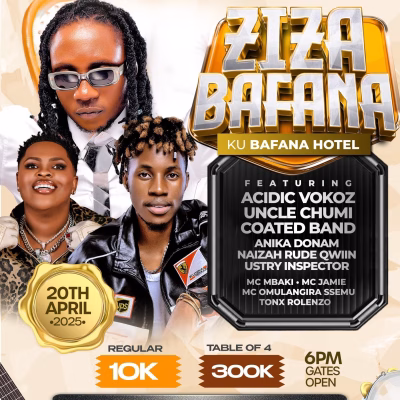 ZIZA BAFANA ku HOTEL BAFANA INTERNATIONAL
